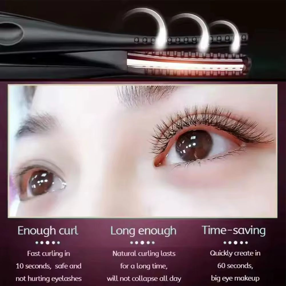 ProLash Electric Heated Eyelash Curler – Quick Heating, Long-Lasting Lift